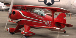 Pitts Special on the ramp as a static display aircraft during the 2014 Wings Over Wine Country Air Show