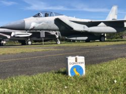 Photo of the PCAM donation box and the F15