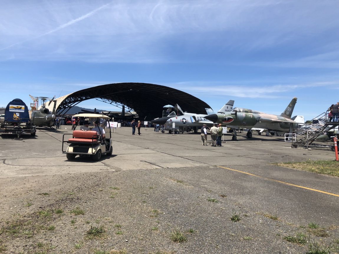 Photo of the Butler Hangar at the Pacific Coast Air Museum