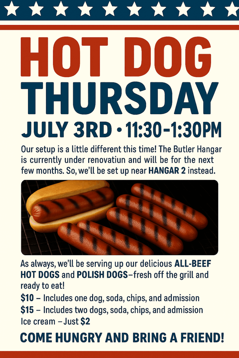 Hot Dog Thursday -July 3, 2025